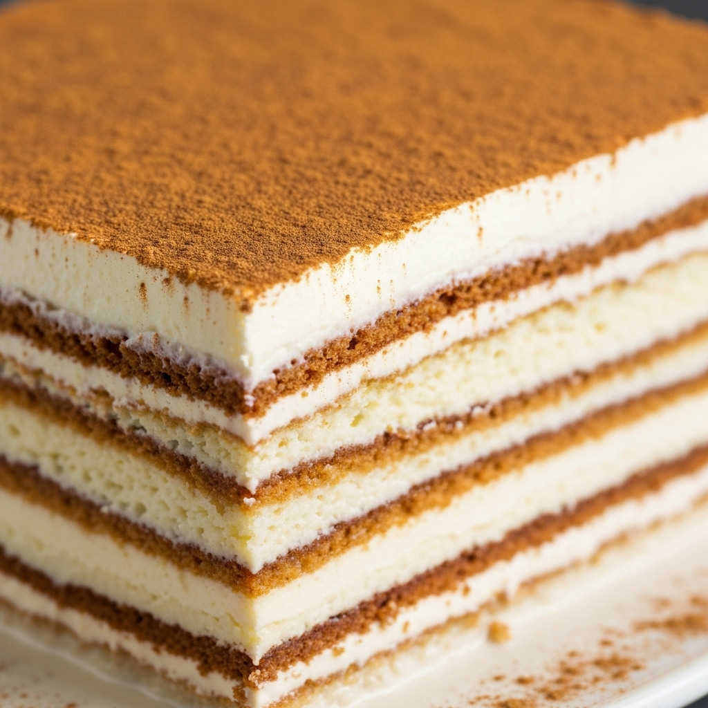 Torta de Tres Leches - Tradicional torta de tres leches con canela y decoración casera